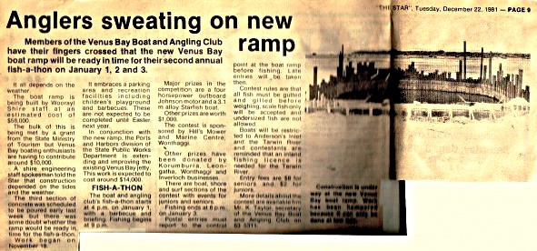 The Great Southern Star, 22nd December 1981